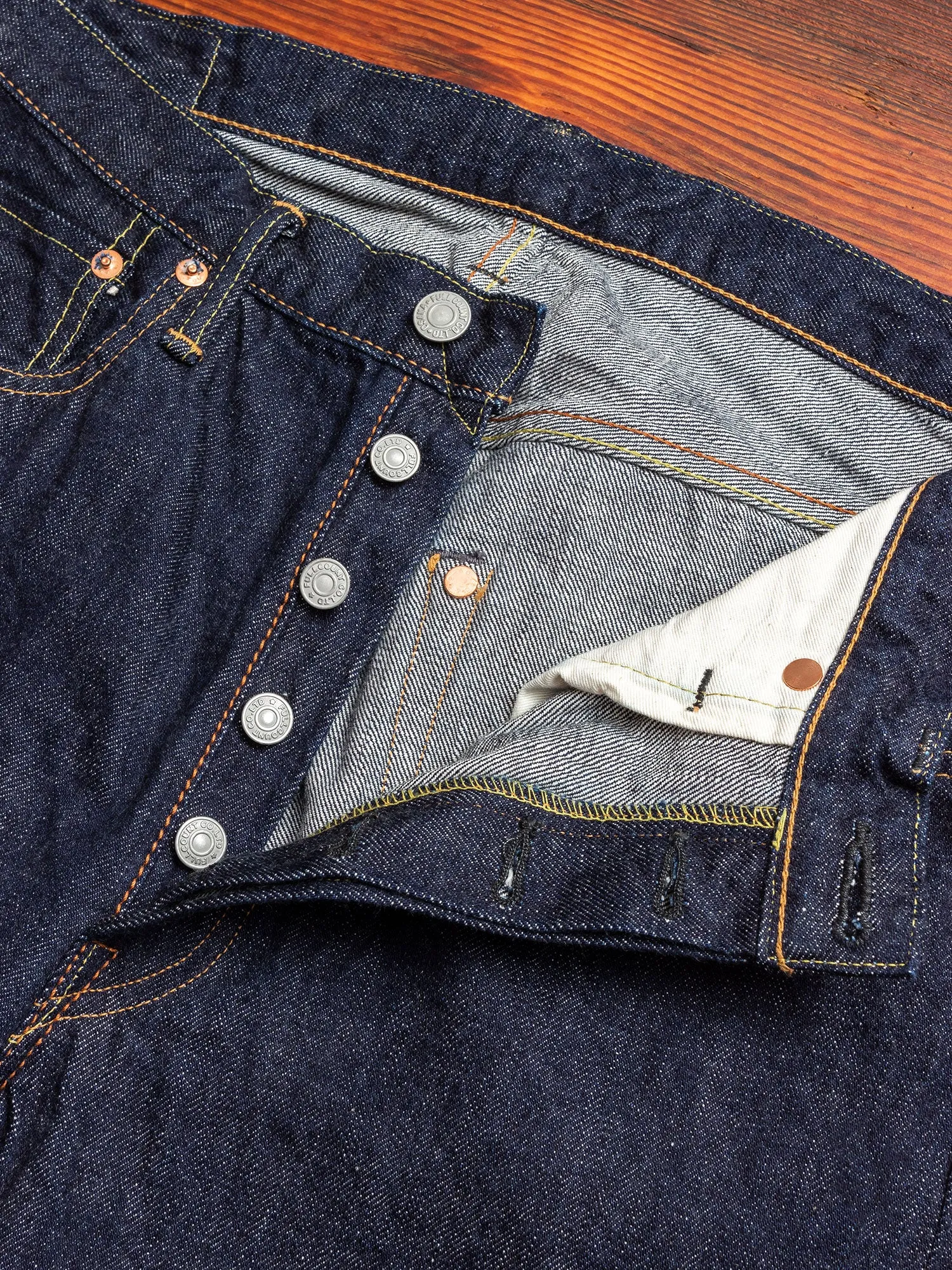 1110W 13.75oz Selvedge Denim - Tapered Fit