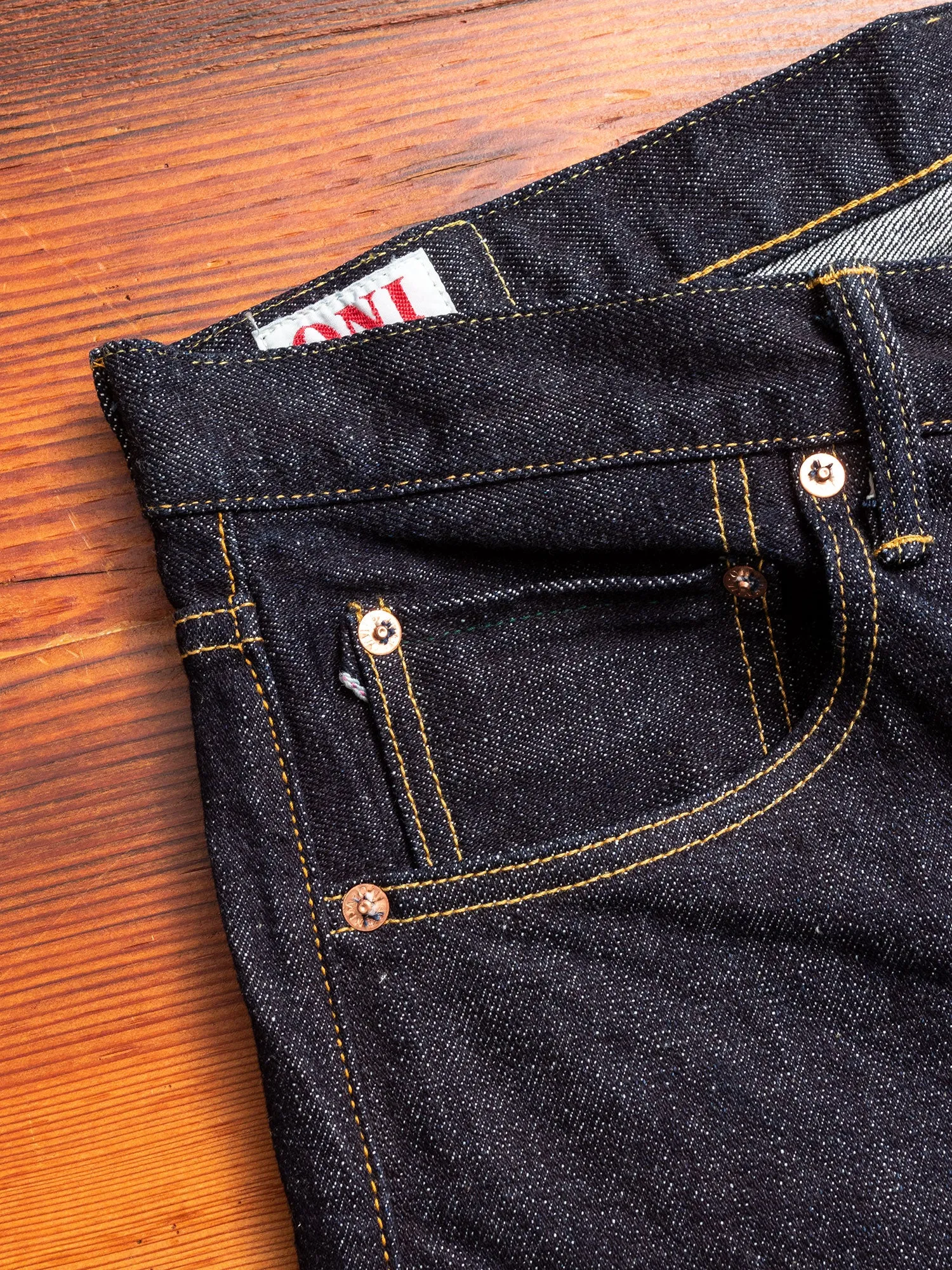 122S "Stretch Denim" 15oz Stretch Selvedge Denim - Relaxed Tapered Fit