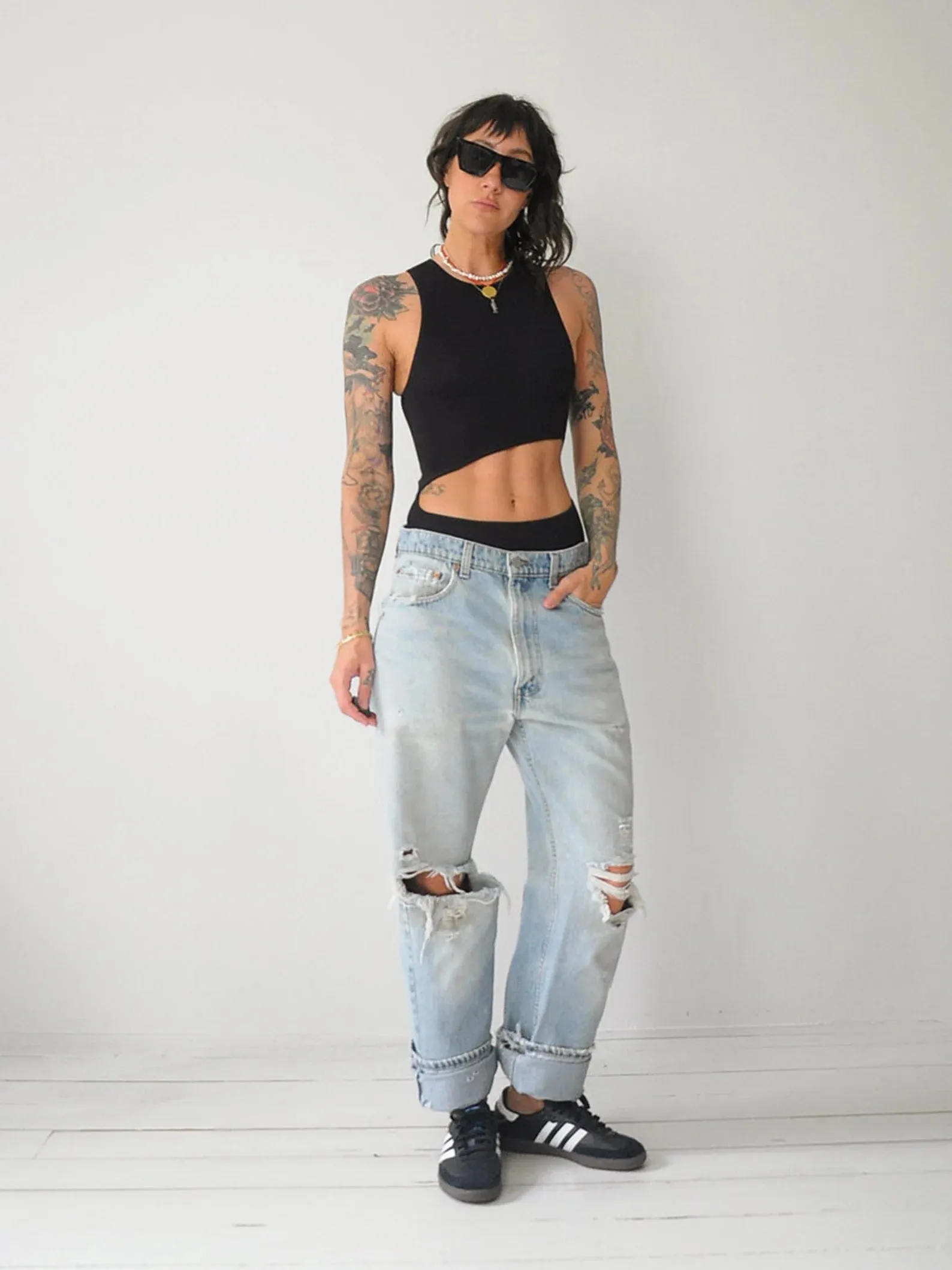 1980's Levi's Ripped 505 Jeans 32x34