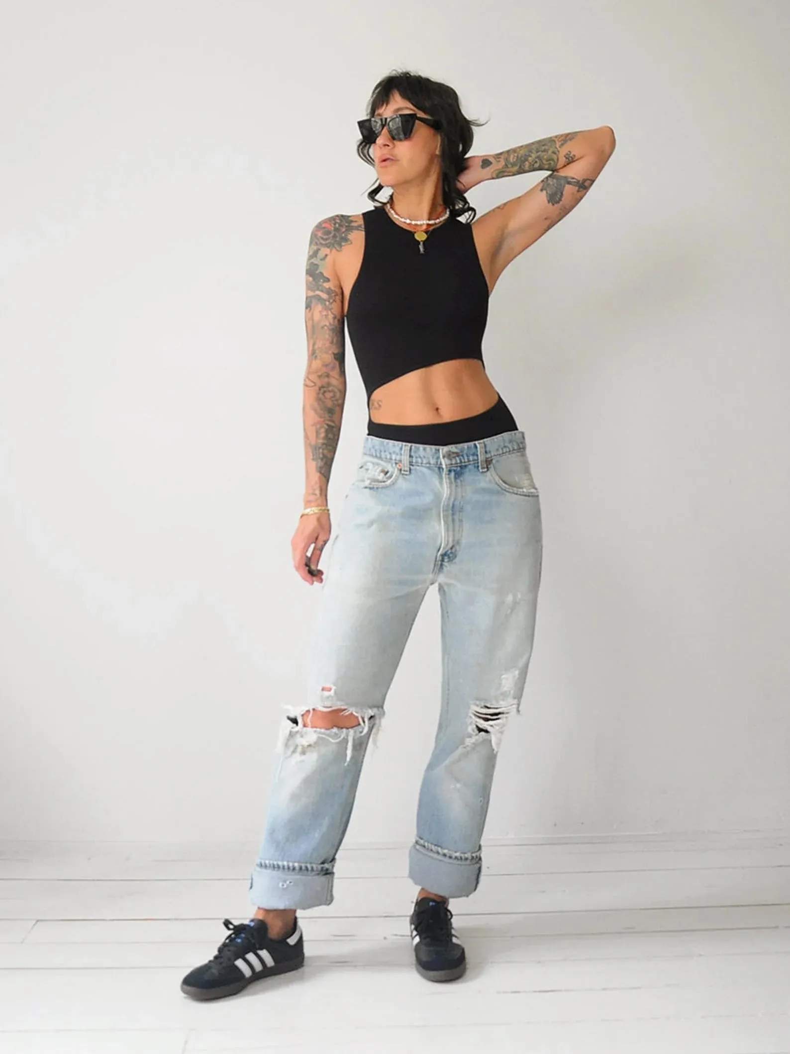 1980's Levi's Ripped 505 Jeans 32x34