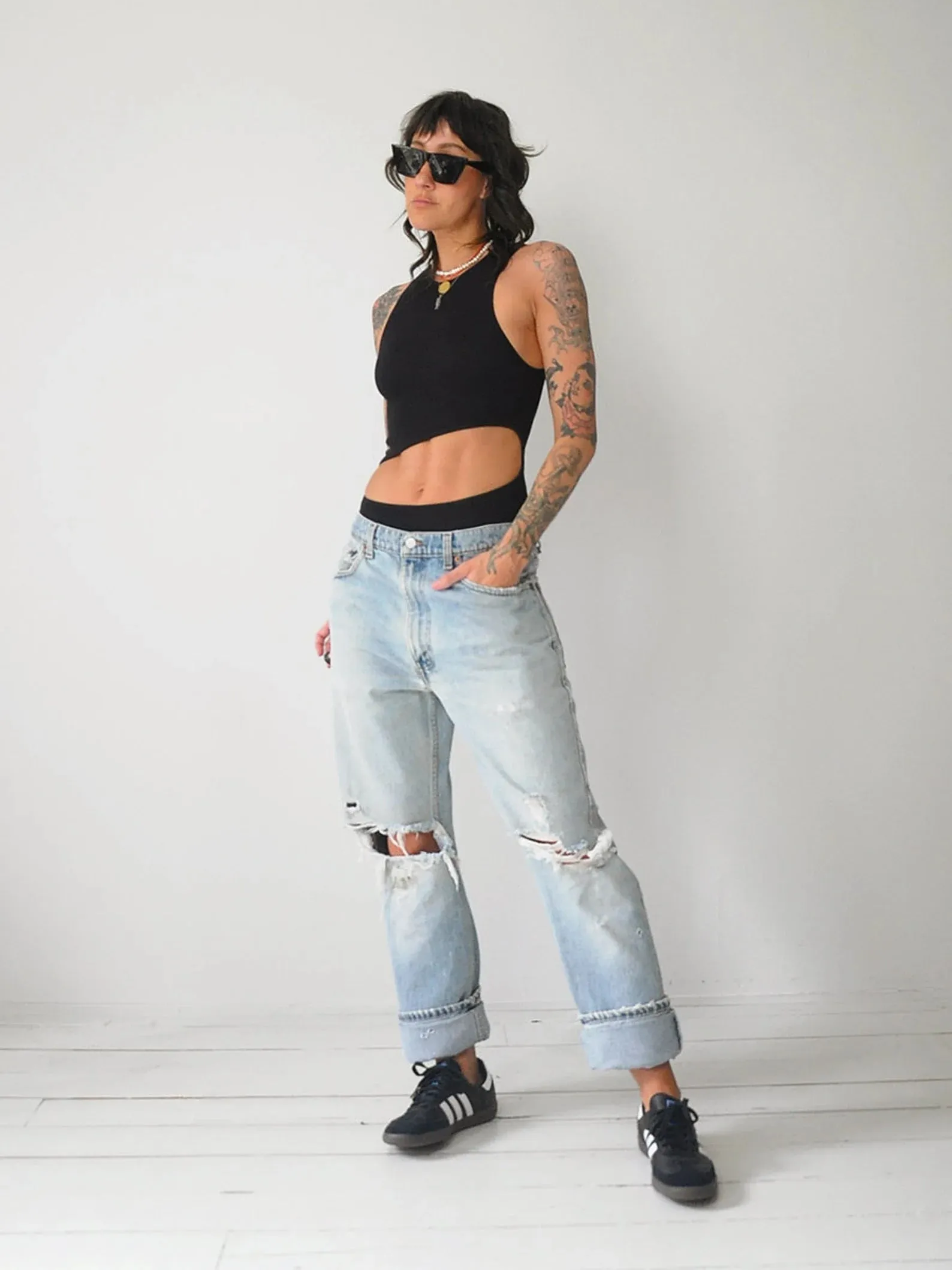 1980's Levi's Ripped 505 Jeans 32x34