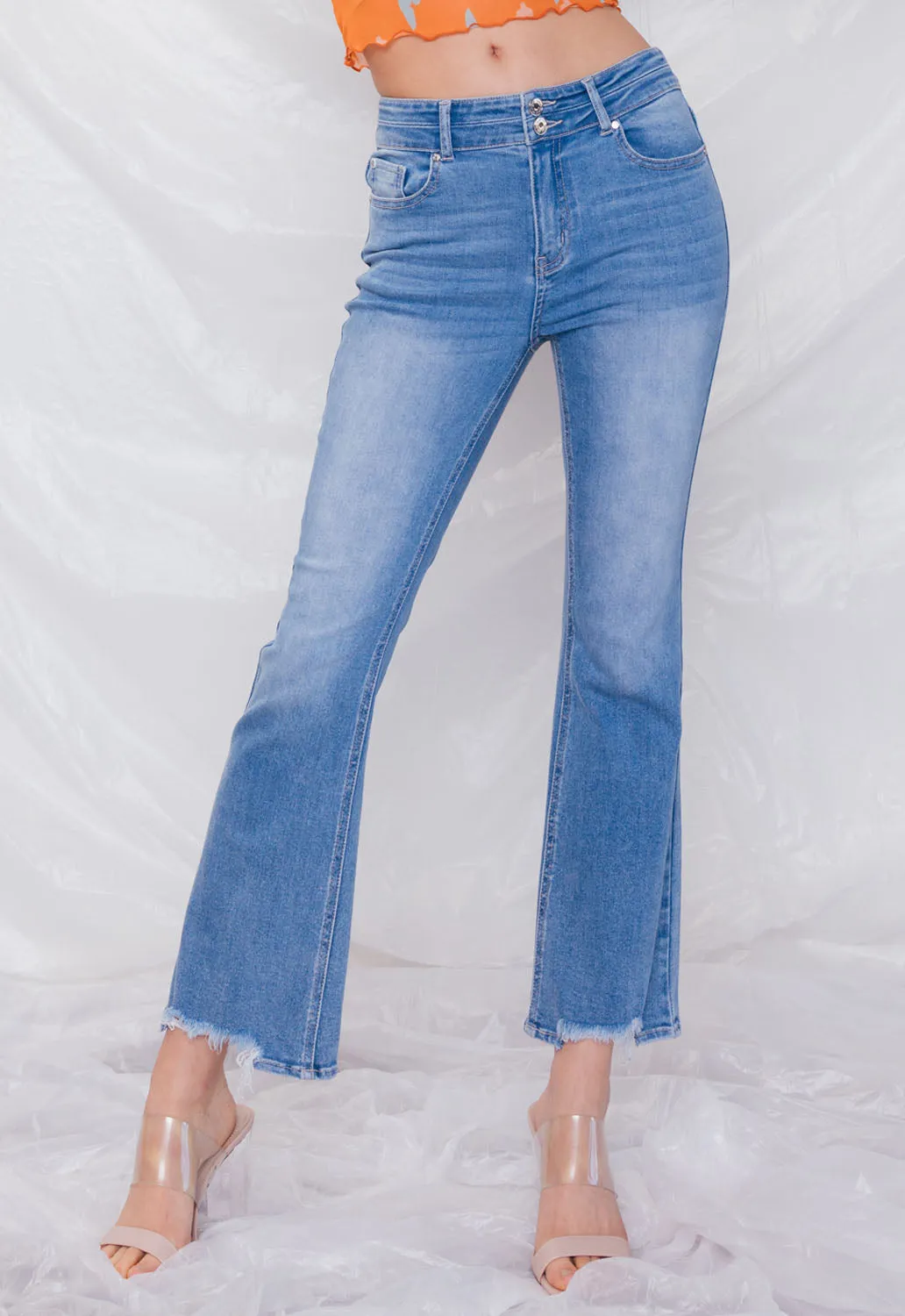 2 Button Miniboot Jeans