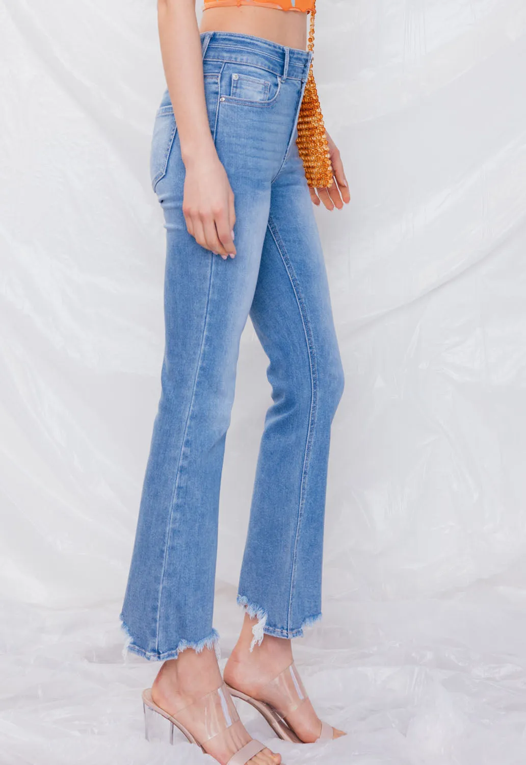 2 Button Miniboot Jeans