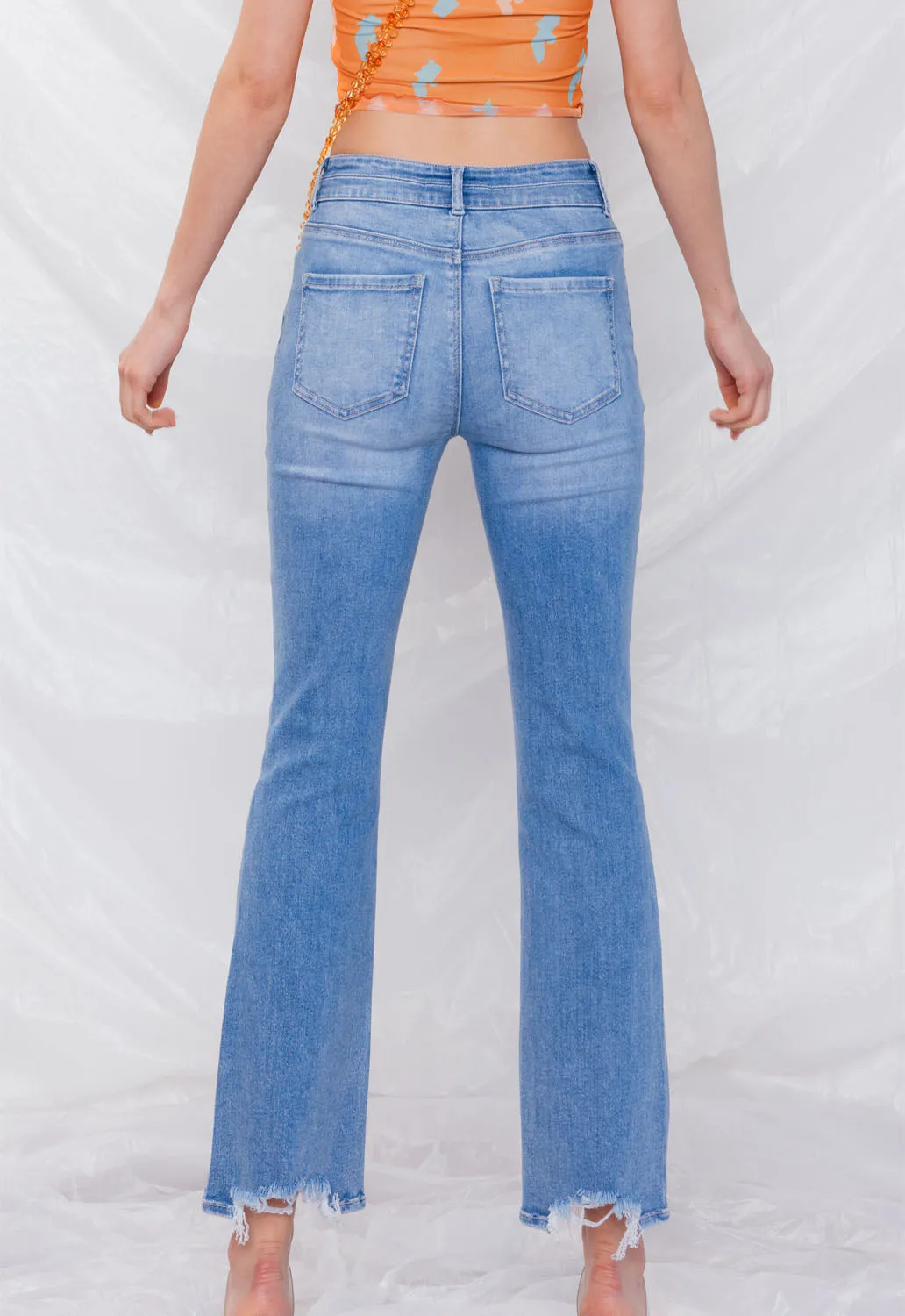 2 Button Miniboot Jeans