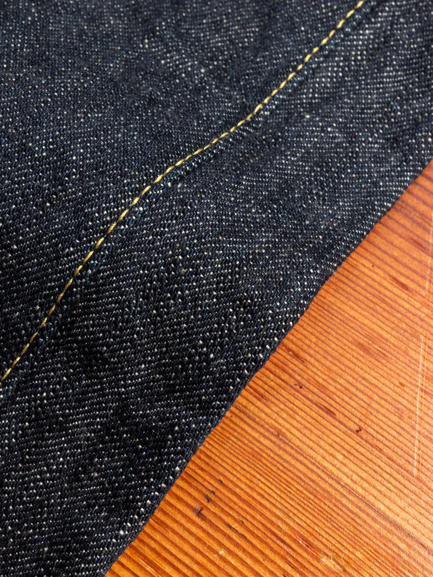 246-GC16 "Greencast" 16oz Selvedge Denim - Clean Straight Fit