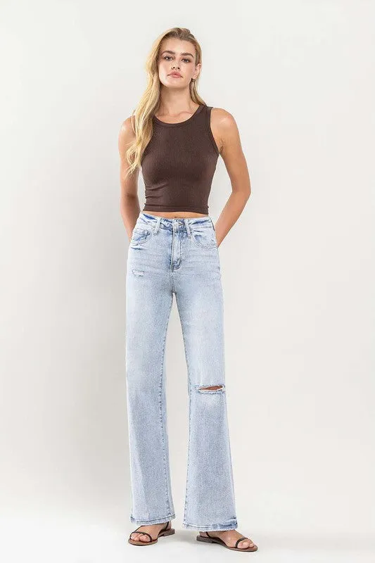 90s Vintage Super High Rise Flare Jeans *Online Only*