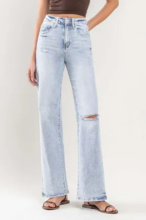 90s Vintage Super High Rise Flare Jeans *Online Only*