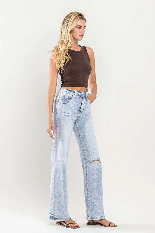 90s Vintage Super High Rise Flare Jeans *Online Only*