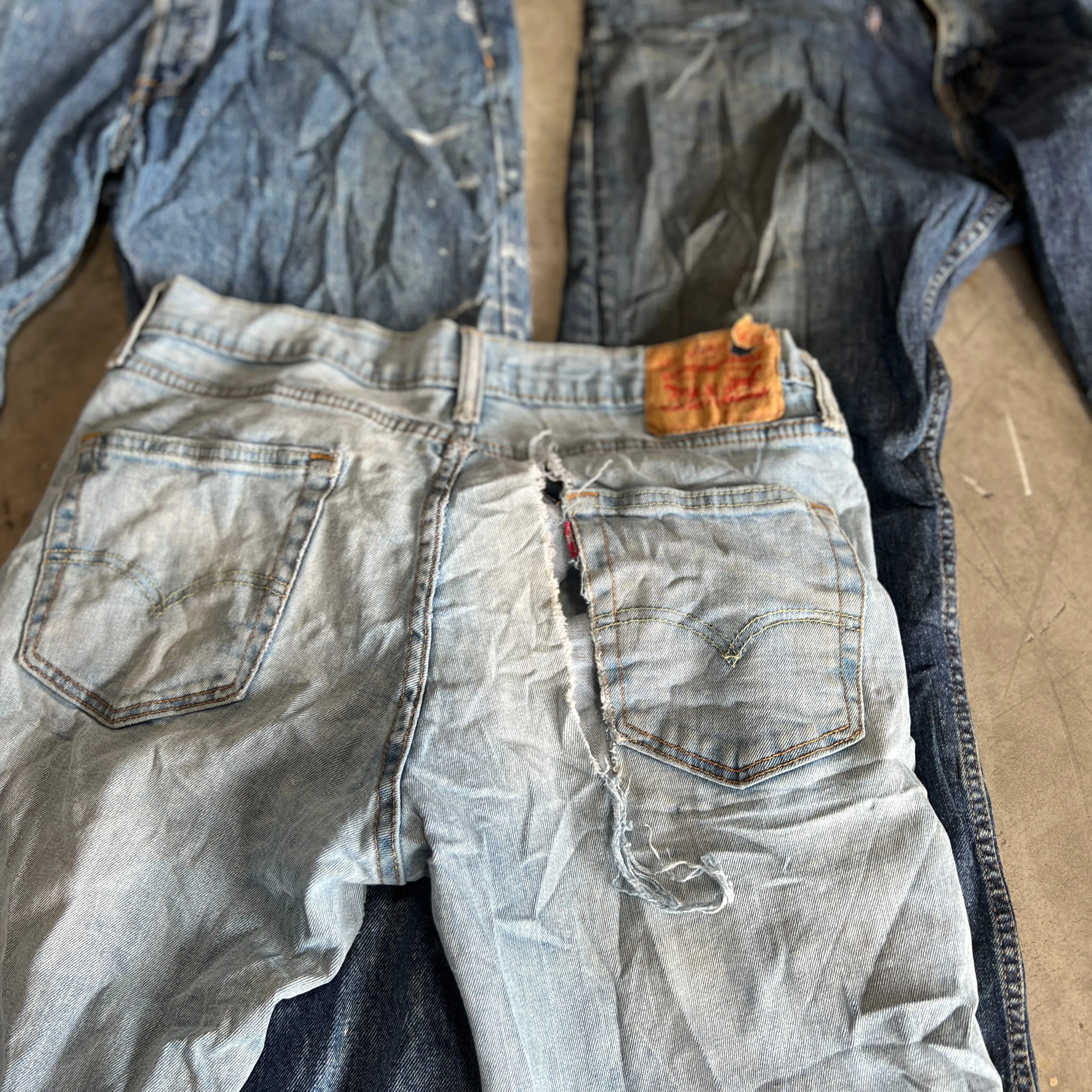 B Grade Levis Jeans Bale