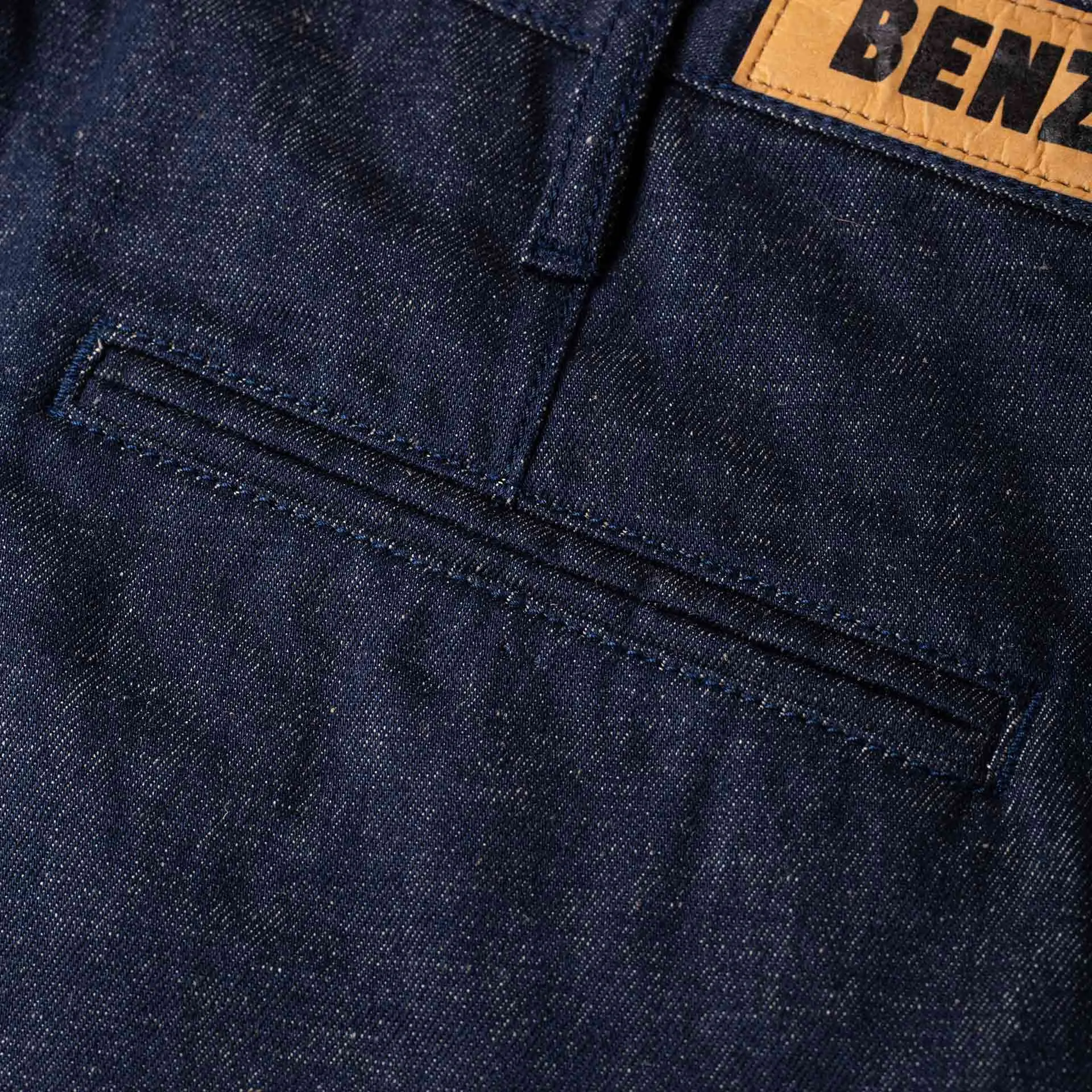 BC-03 STRAIGHT CHINO 11.5 oz. stay-blue hemp selvedge