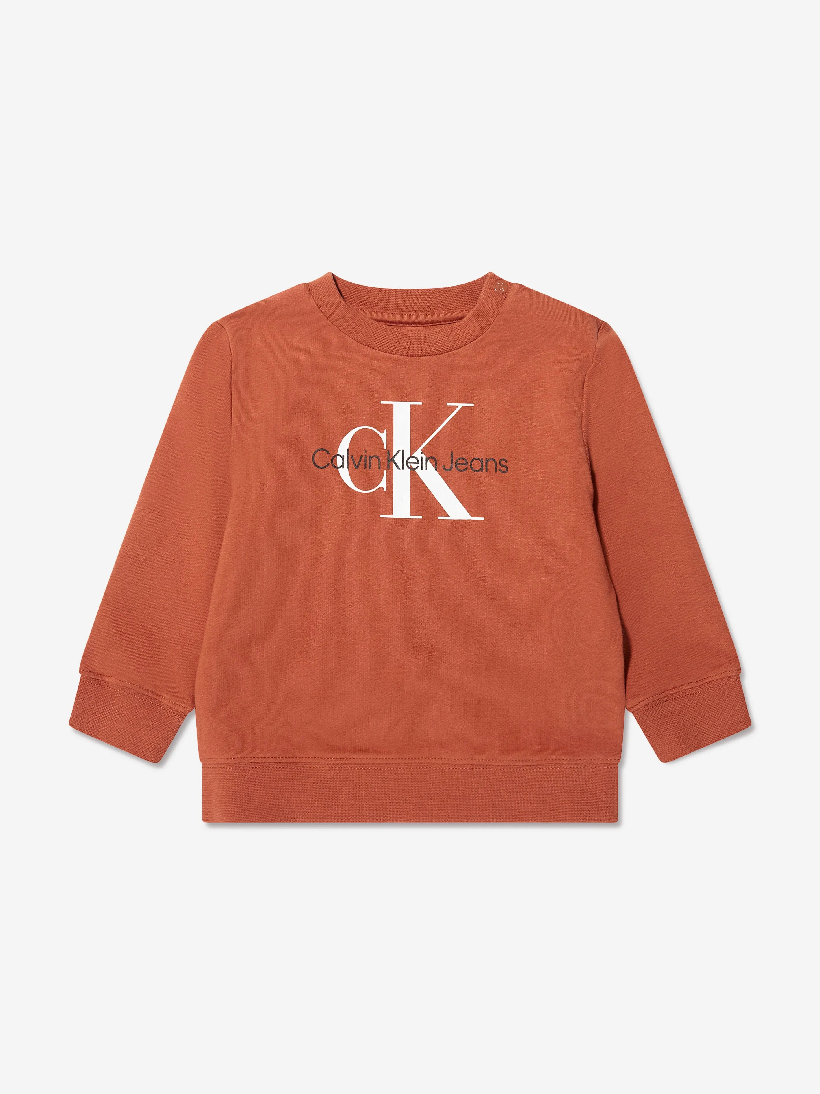 Calvin Klein Baby Monogram Tracksuit in Auburn