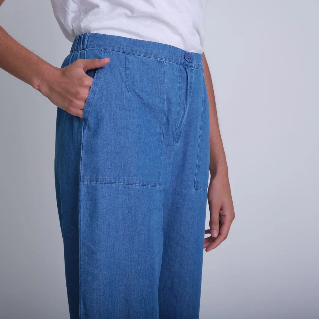 Carrie Organic Denim Culottes