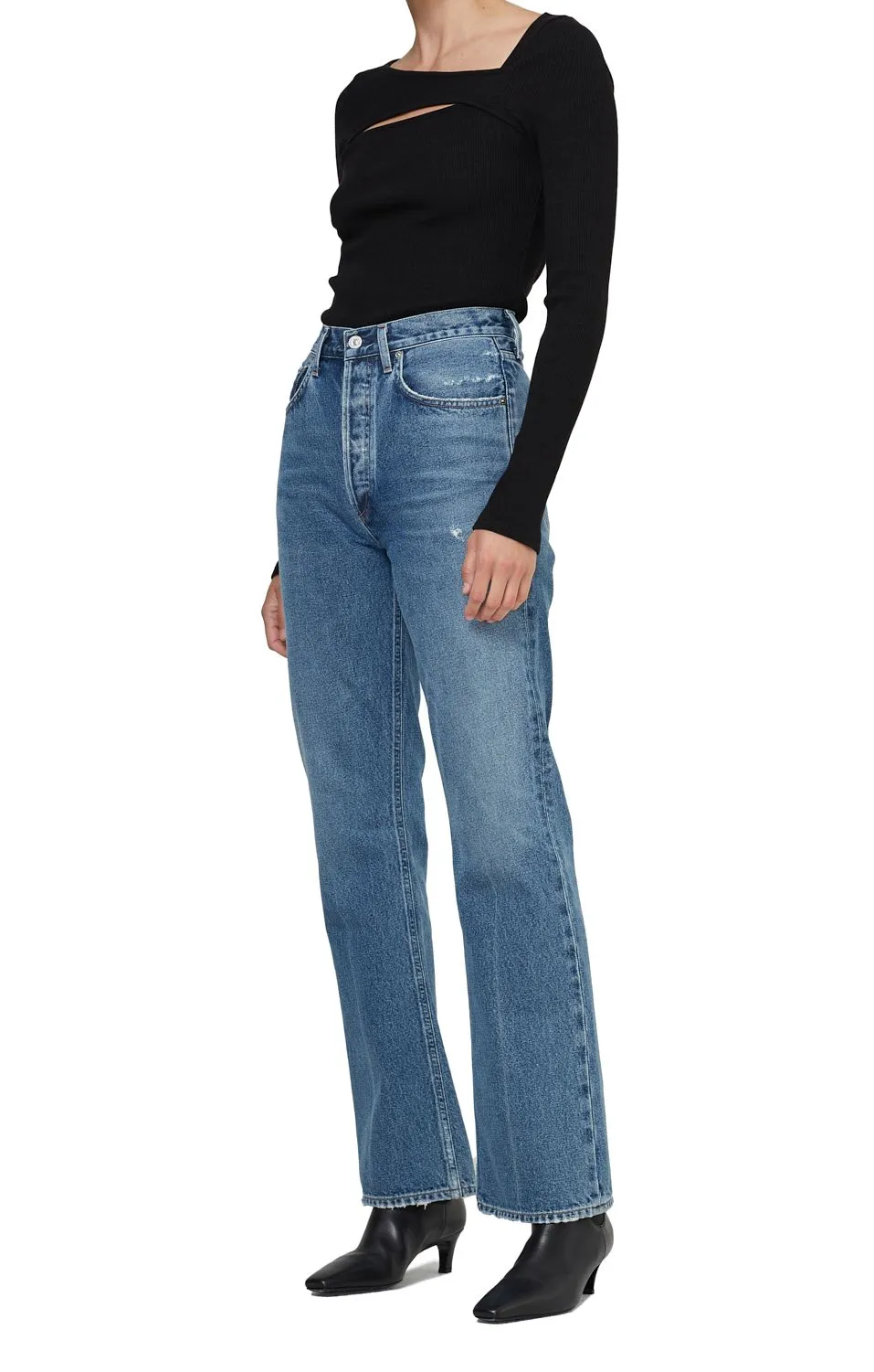 Citizens of Humanity - Libby Relaxed Bootcut Jeans in Big Sky