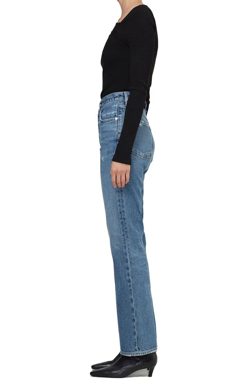 Citizens of Humanity - Libby Relaxed Bootcut Jeans in Big Sky