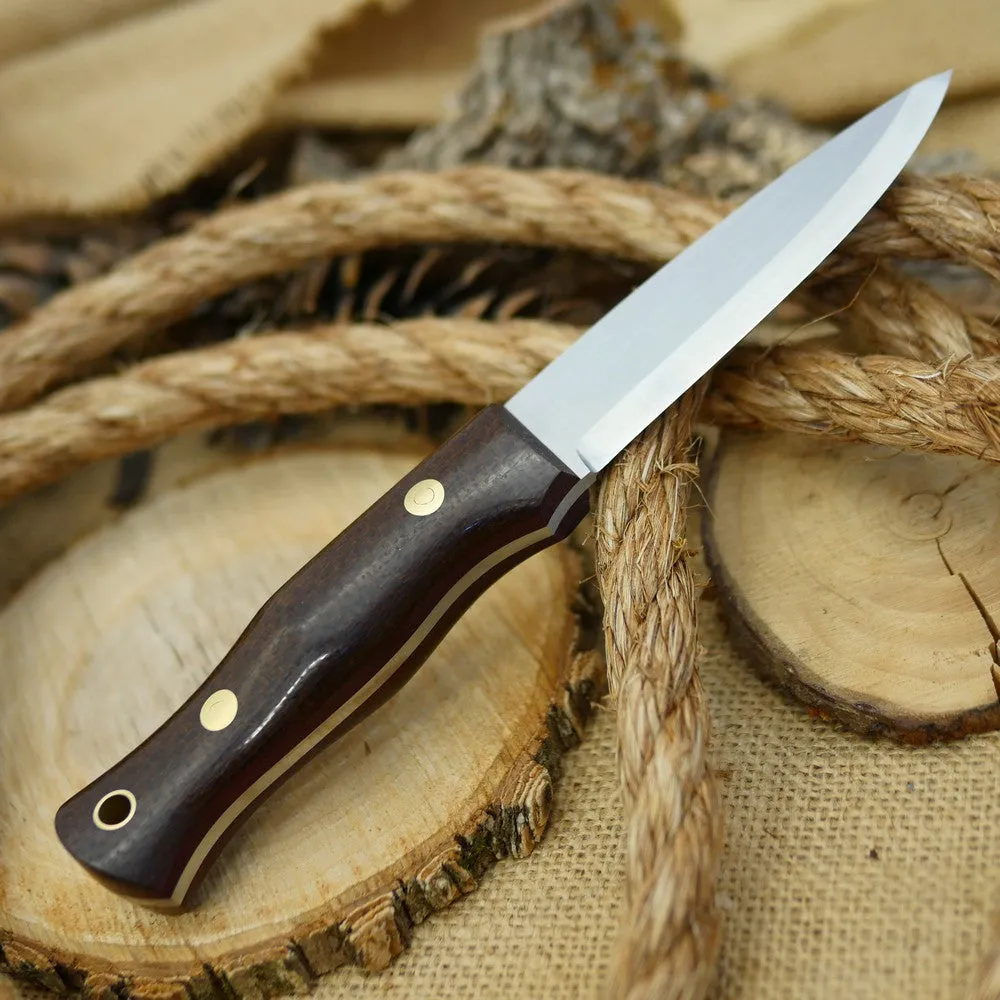 Classic: Barbwire Micarta & Maroon Canvas