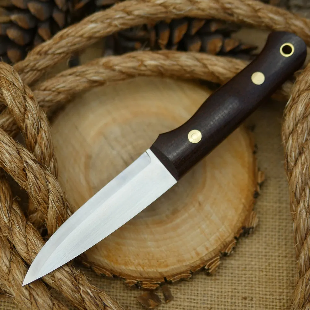 Classic: Barbwire Micarta & Maroon Canvas