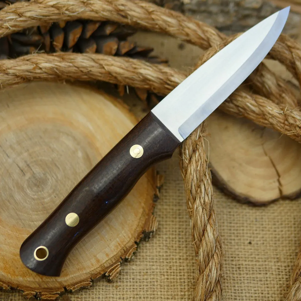 Classic: Barbwire Micarta & Maroon Canvas