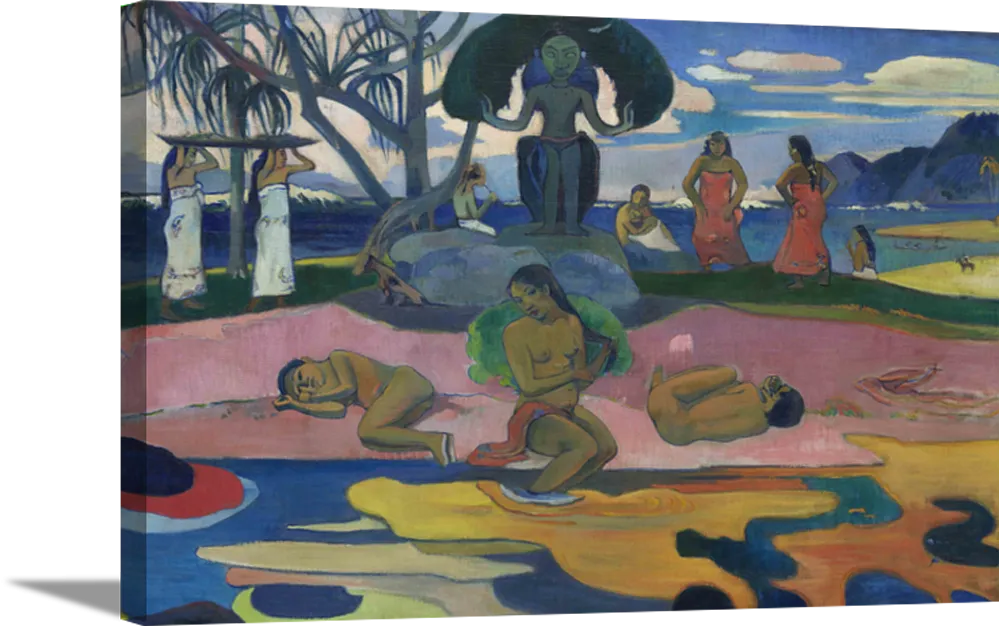 Day of the God | Paul Gauguin Masters Classic Art in Gallery Wrapped Canvas | Various Sizes