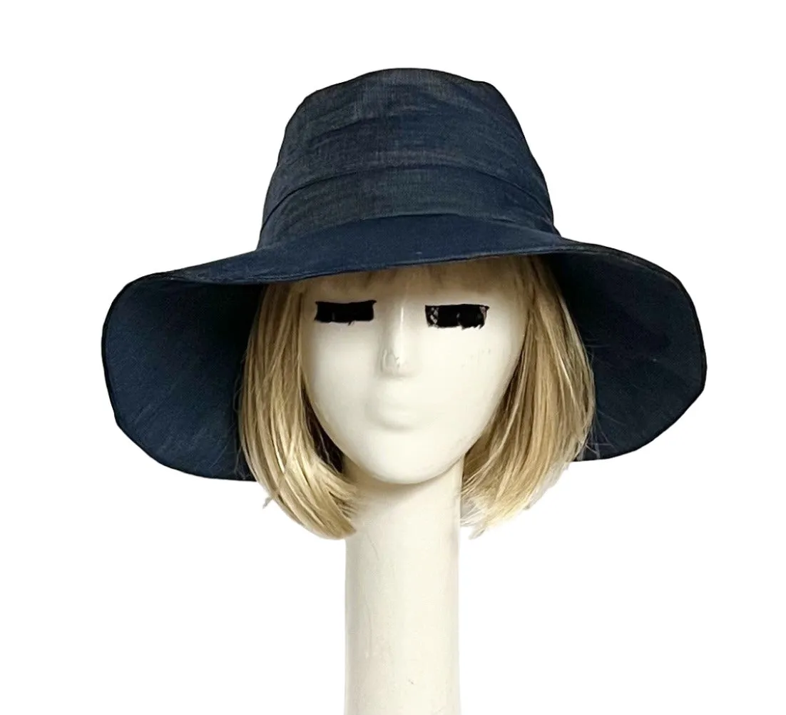 Denim Floppy Hat