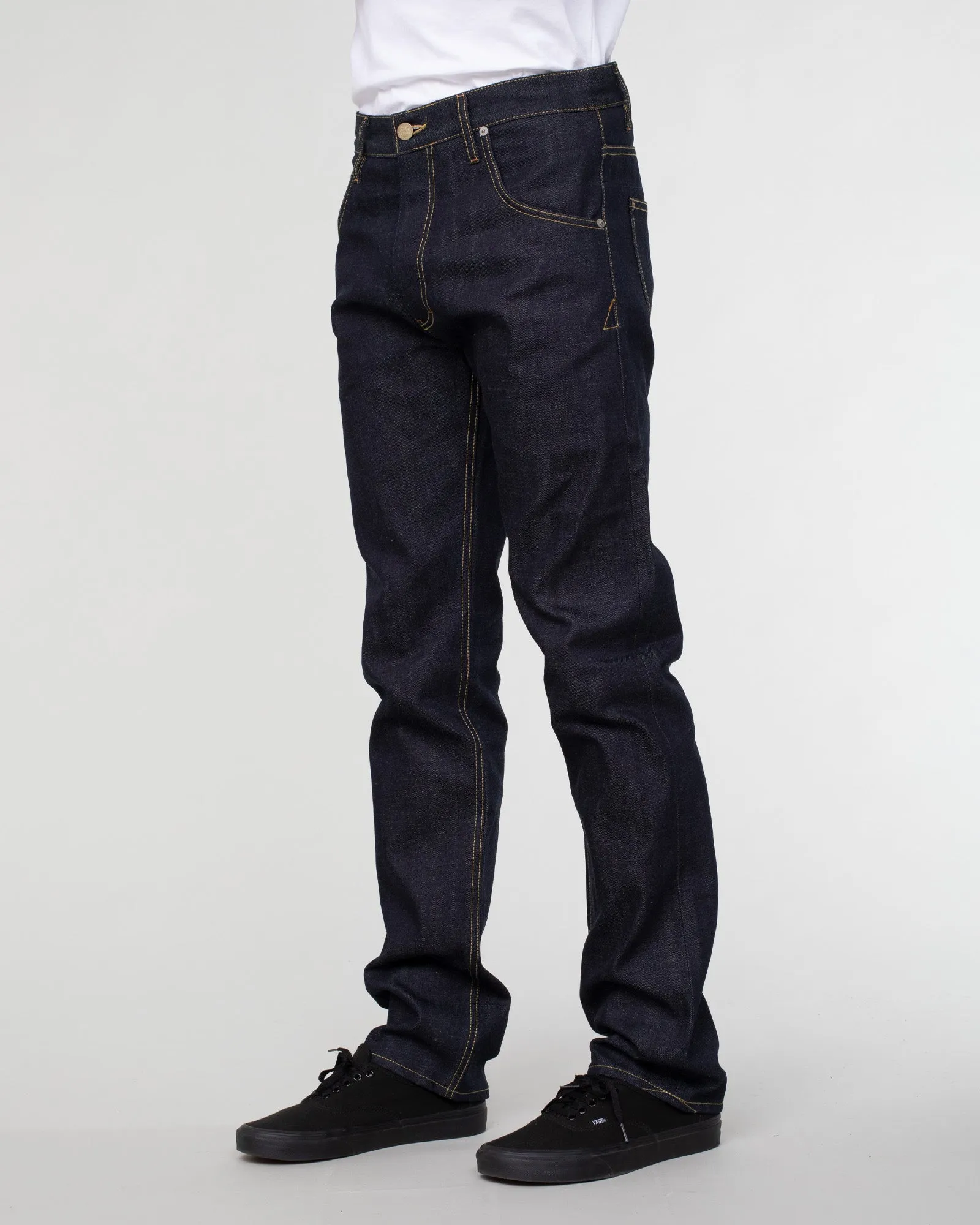 FIT 76 Regular Straight Selvedge Denim L32