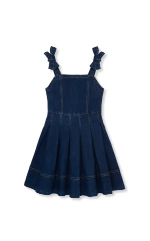 Fit & Flare Denim Dress | 7-16