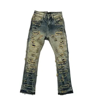 Focus Kids Debris Stacked Denim - Vintage