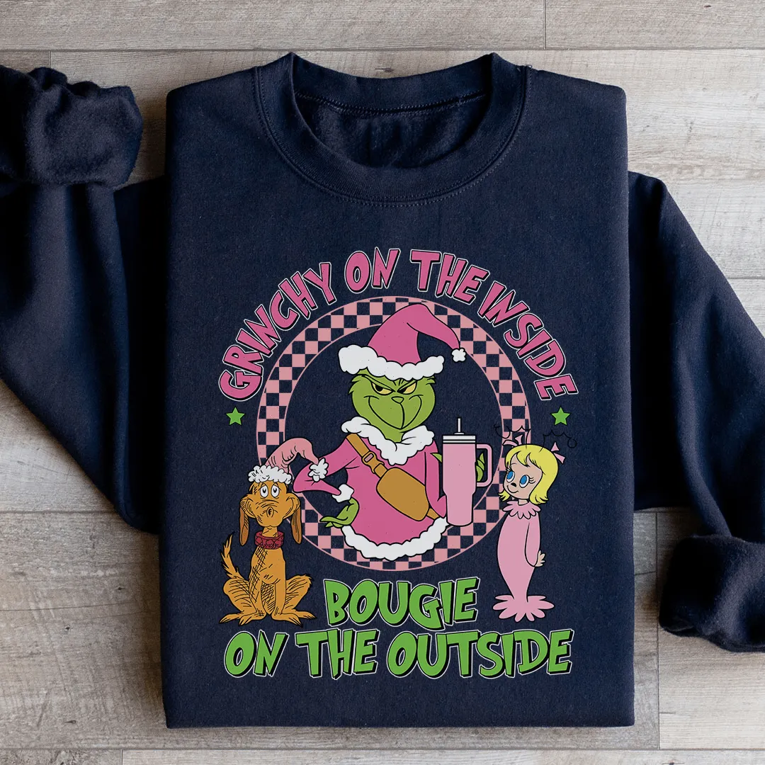 Grinchy On The Inside Bougie On The Outside Sweatshirt