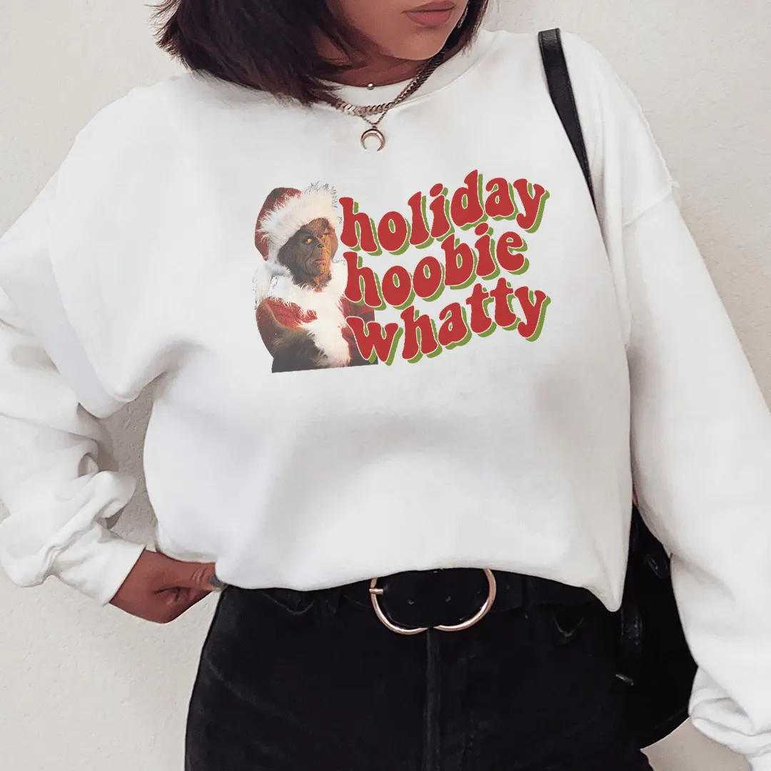 Holiday Hoobie Whatty Sweatshirt