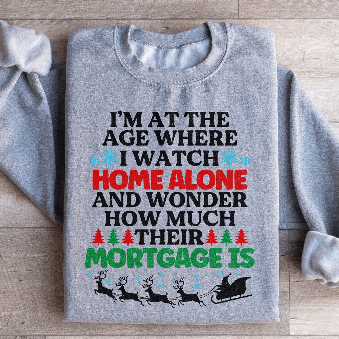 I'm At The Age Christmas Sweatshirt