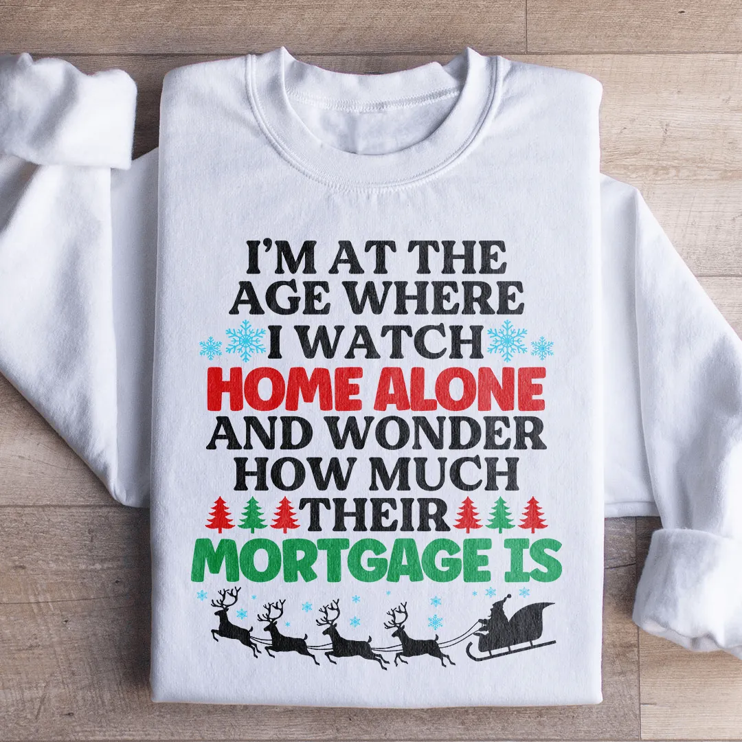 I'm At The Age Christmas Sweatshirt