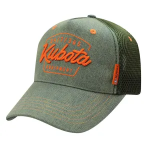 Kubota Denim Trucker Snap Back Cap