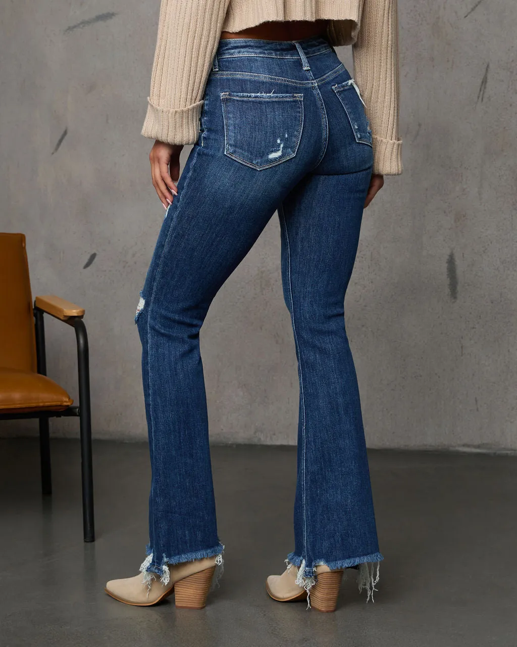 Lilianna High Rise Flare Jeans