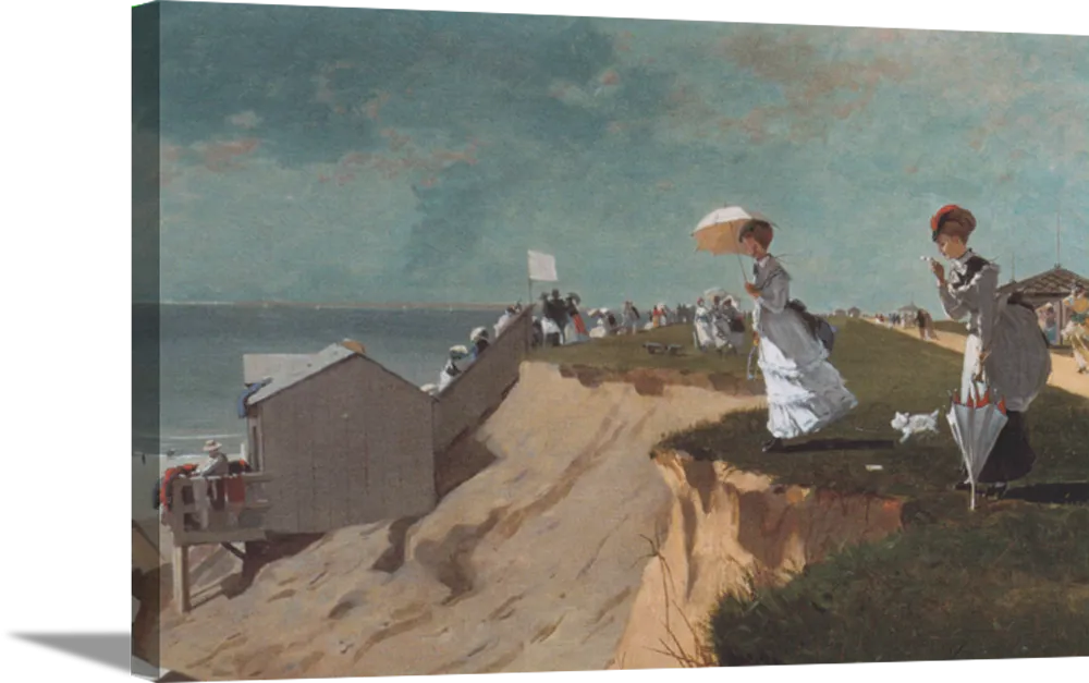 Long Branch, New Jersey | Winslow Homer Masters Classic Art in Gallery Wrapped Canvas | Various Sizes