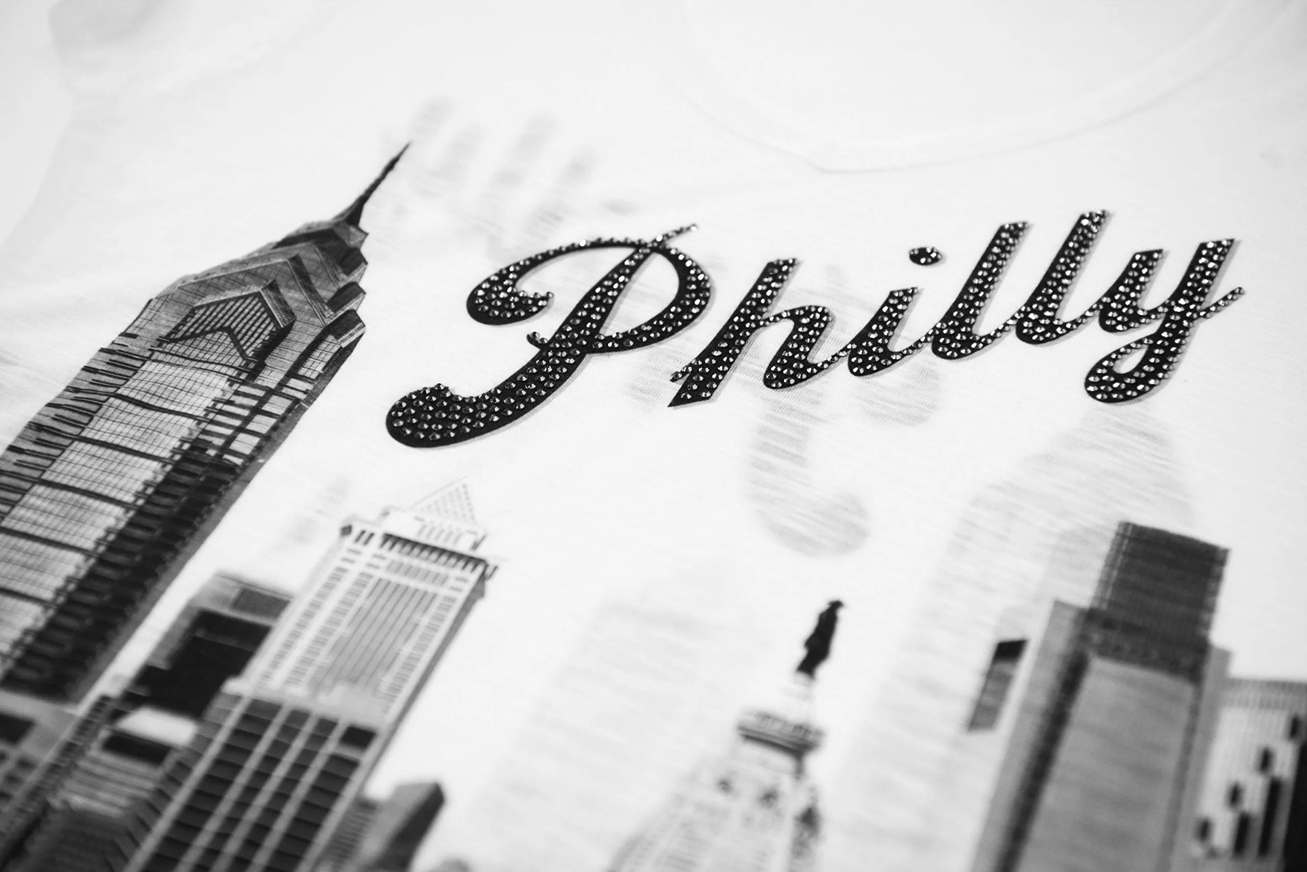 Philly V-Neck Short-Sleeved T-Shirt