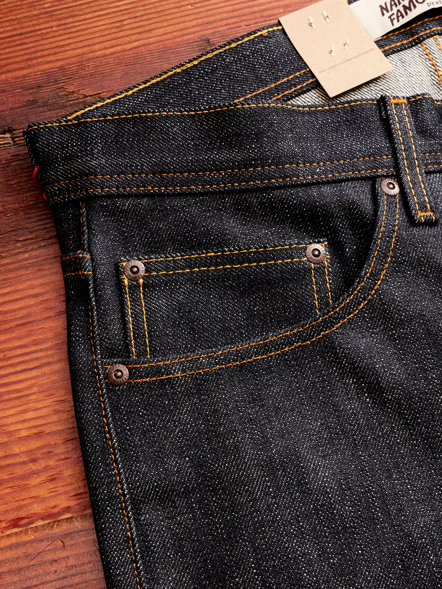 "Sidewinder" 15.5oz Slub Selvedge Denim - Weird Guy Fit