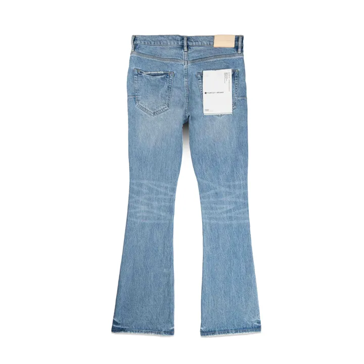 Ripped Flare Indigo Jeans (Indigo) - PP004RPFL224