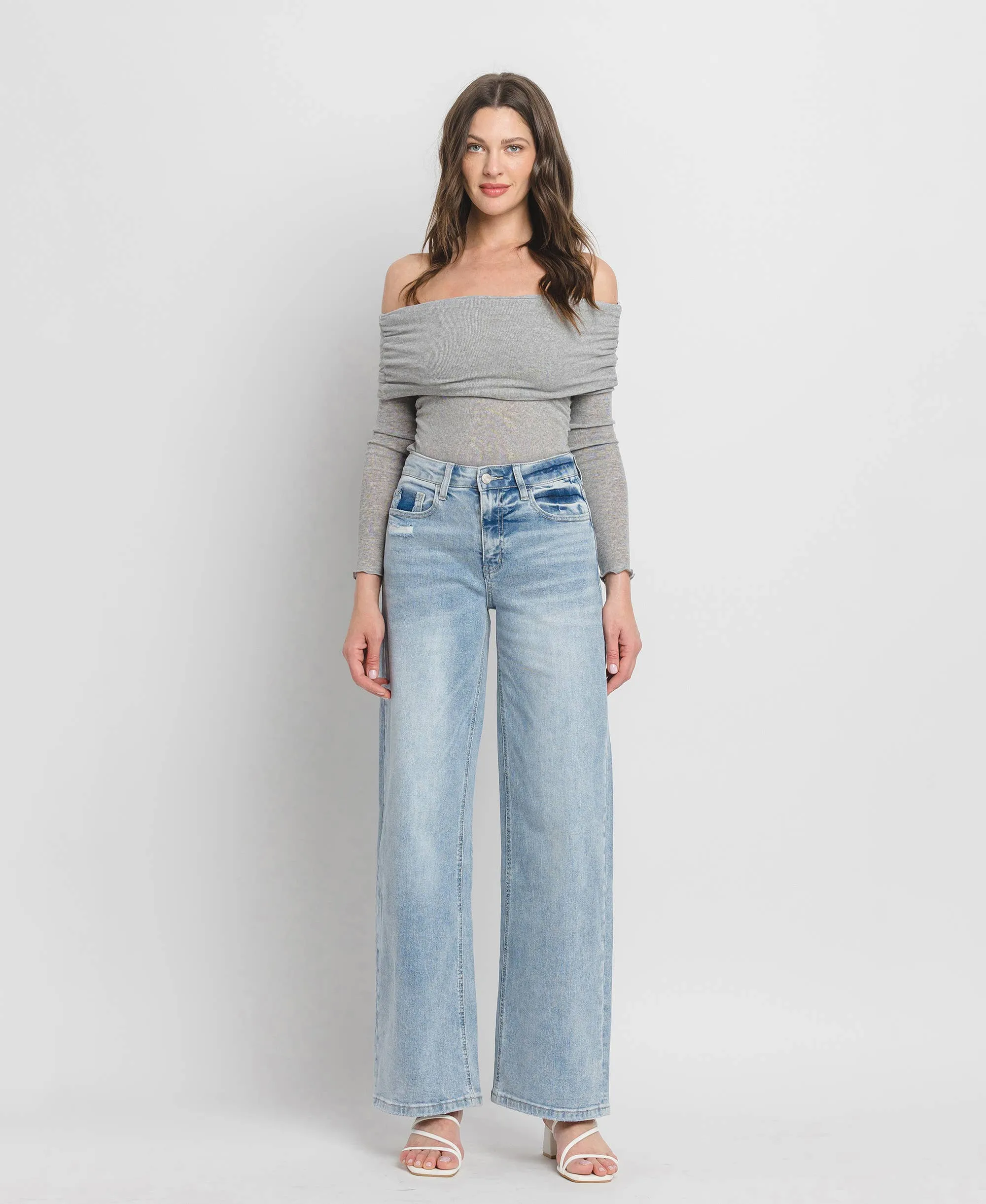 Super Wide Leg Jeans