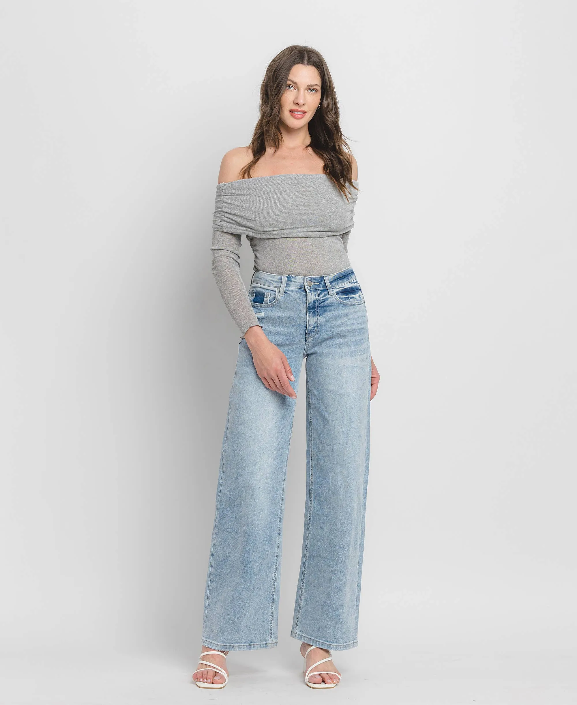 Super Wide Leg Jeans