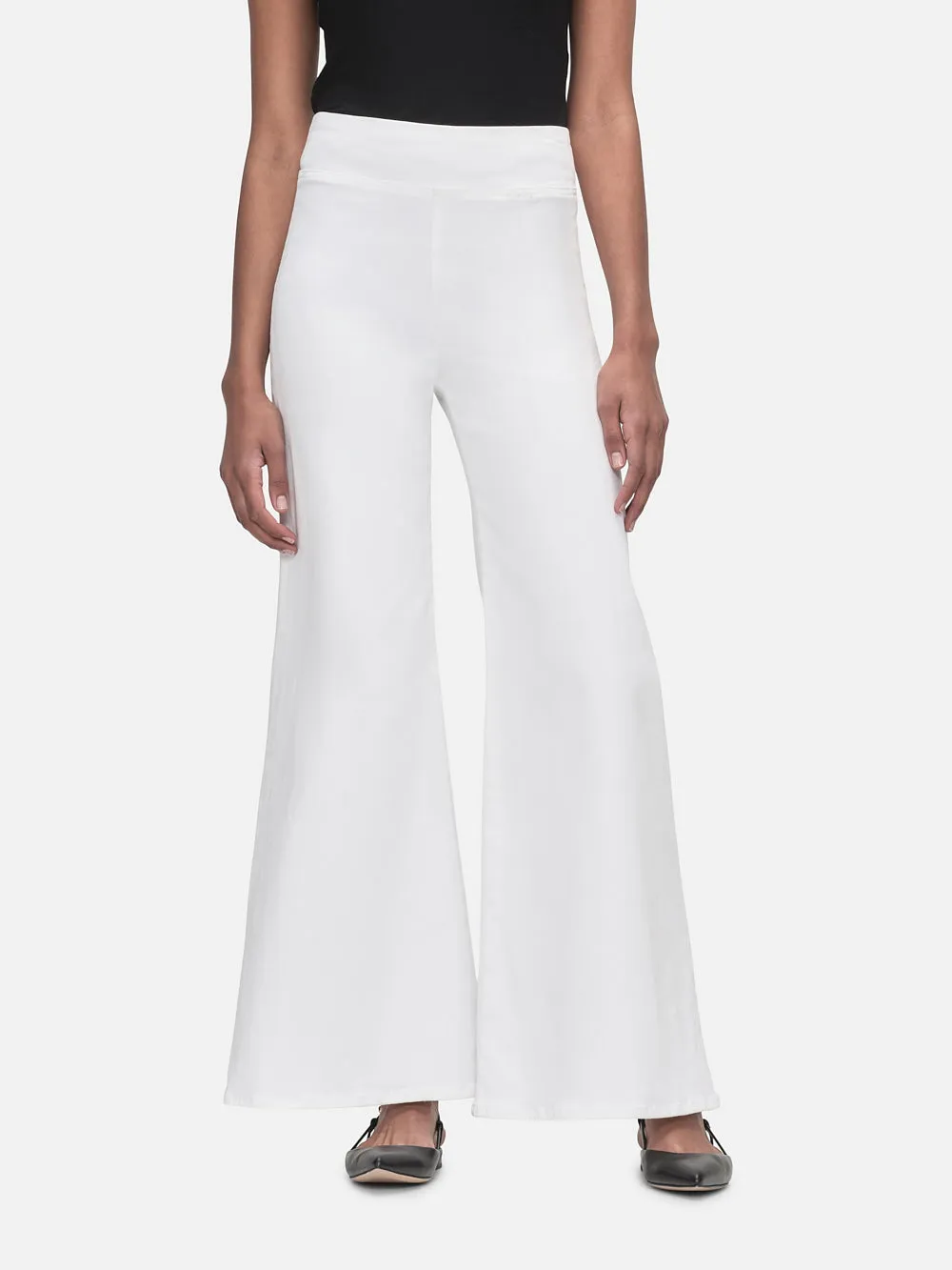 The Jetset Wide Leg -- White