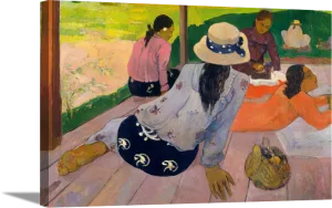 The Siesta | Paul Gauguin Masters Classic Art in Gallery Wrapped Canvas | Various Sizes