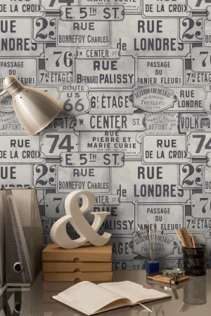 Vintage Signs Wallpaper