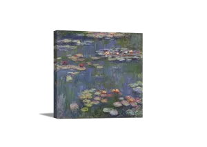 Water Lilies 1 | Claude Monet Masters Classic Art in Gallery Wrapped Canvas | Various Sizes