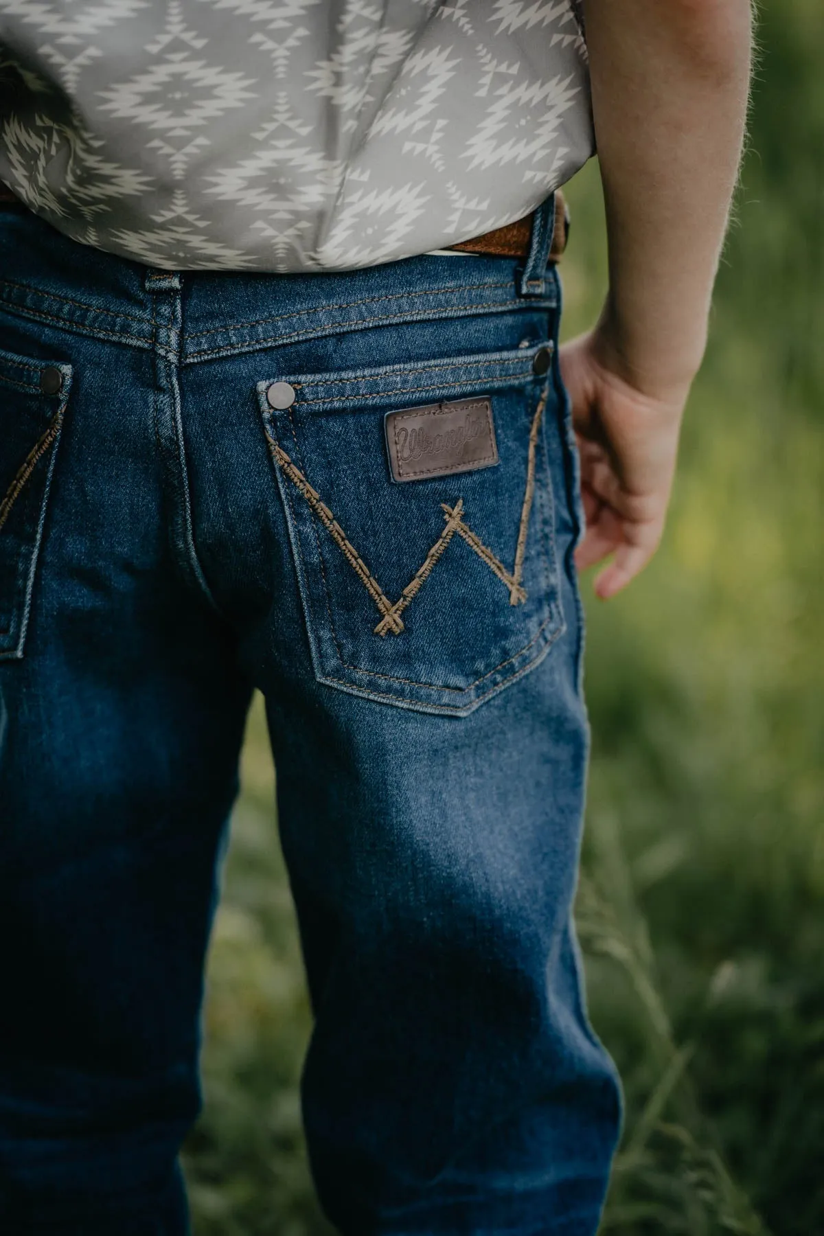 ‘Waylon’ Boy's Relaxed Bootcut Retro Wrangler Jeans