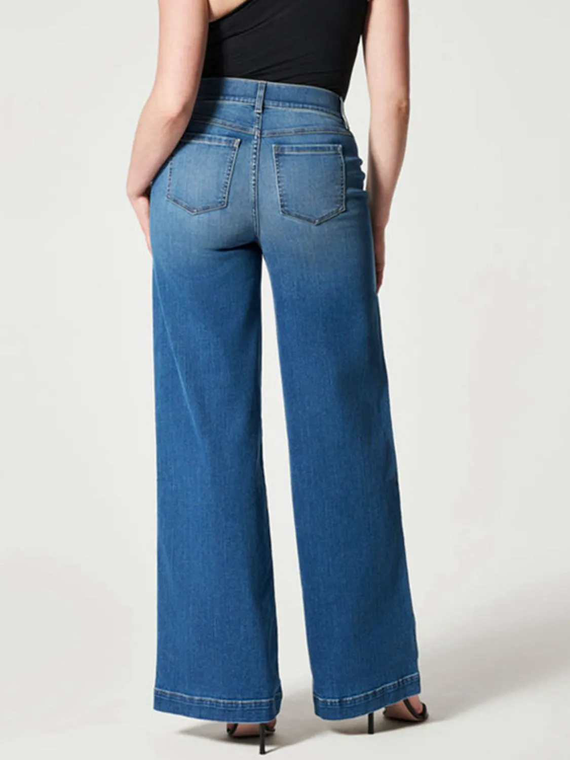 Wide Leg Long Jeans